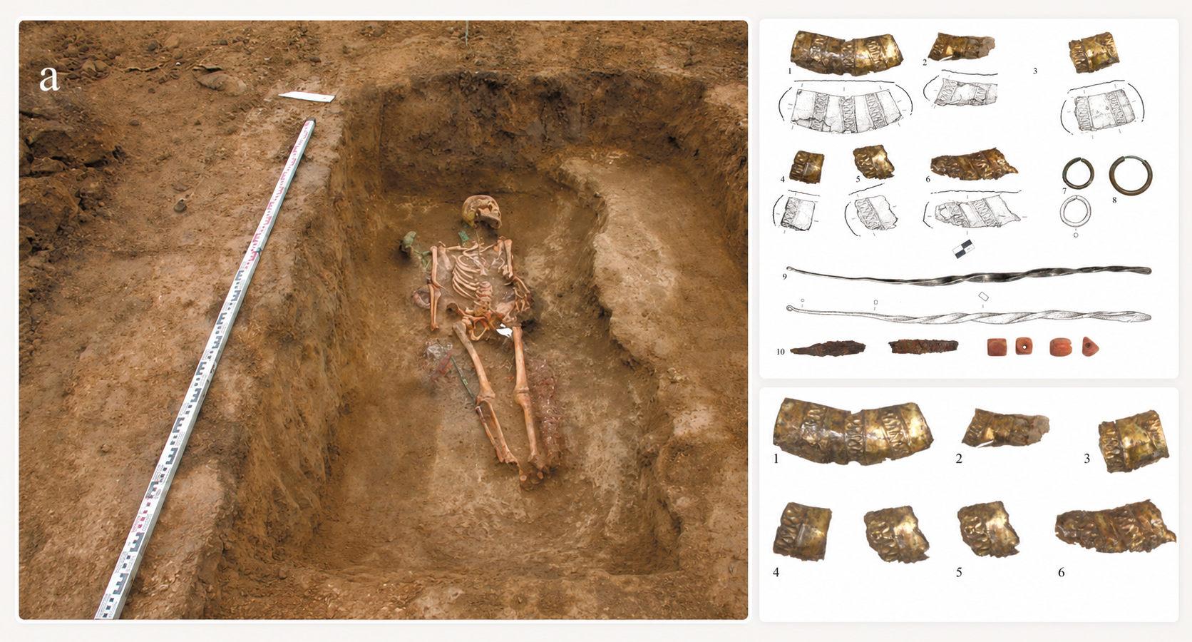 Polovtsian Burial at the Krasny IV Kurgan Cemetery