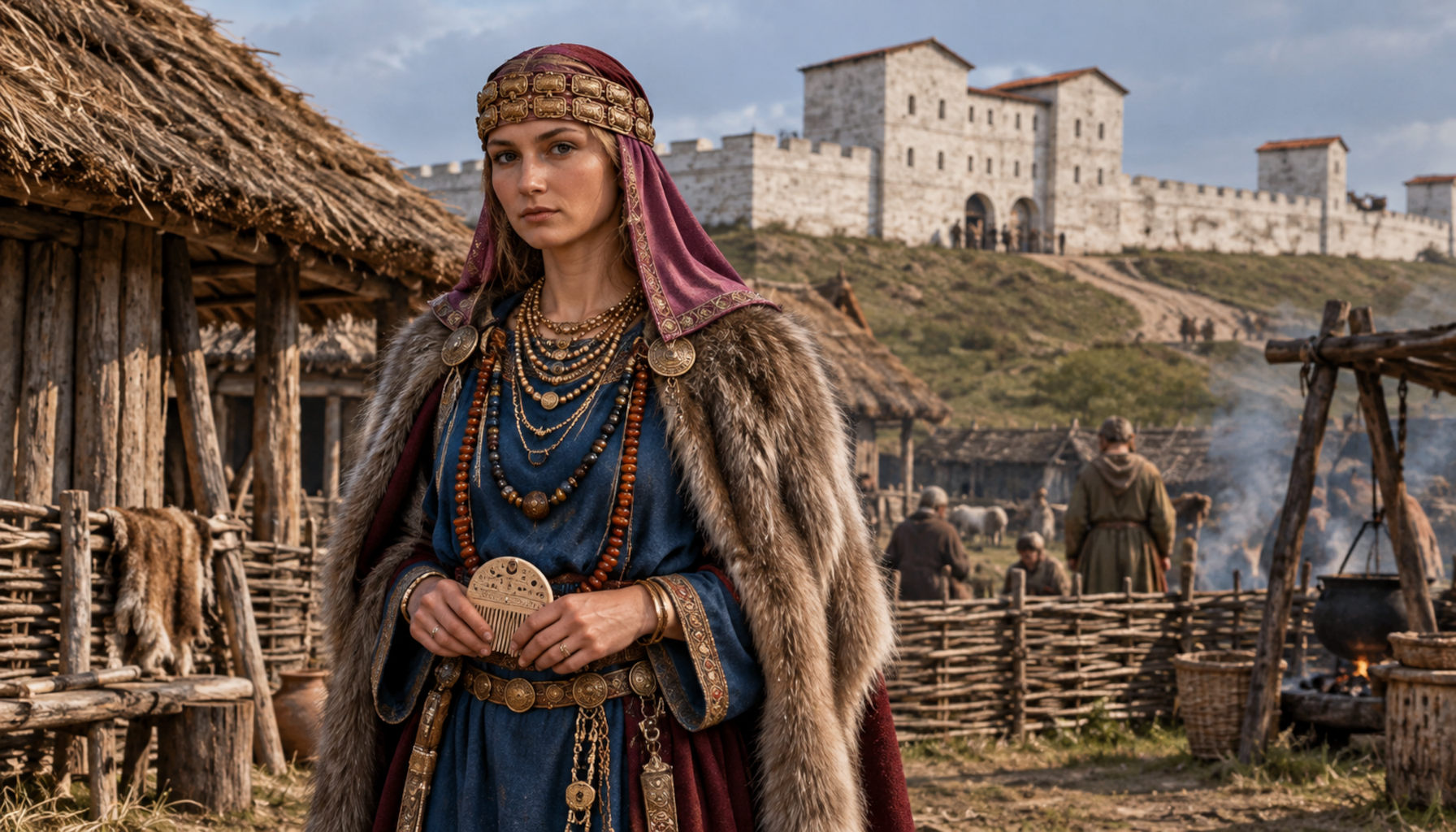 Dame von Pförring Roman Frontier