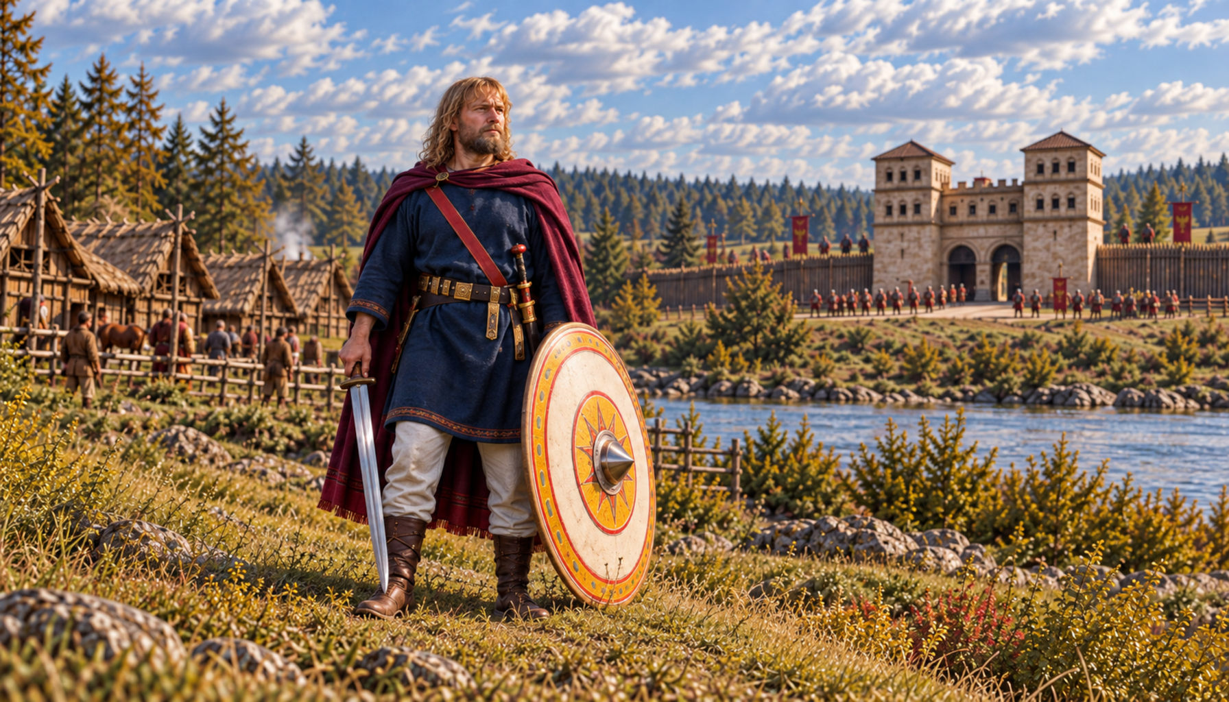 Roman Auxiliary Warrior of Kemathen