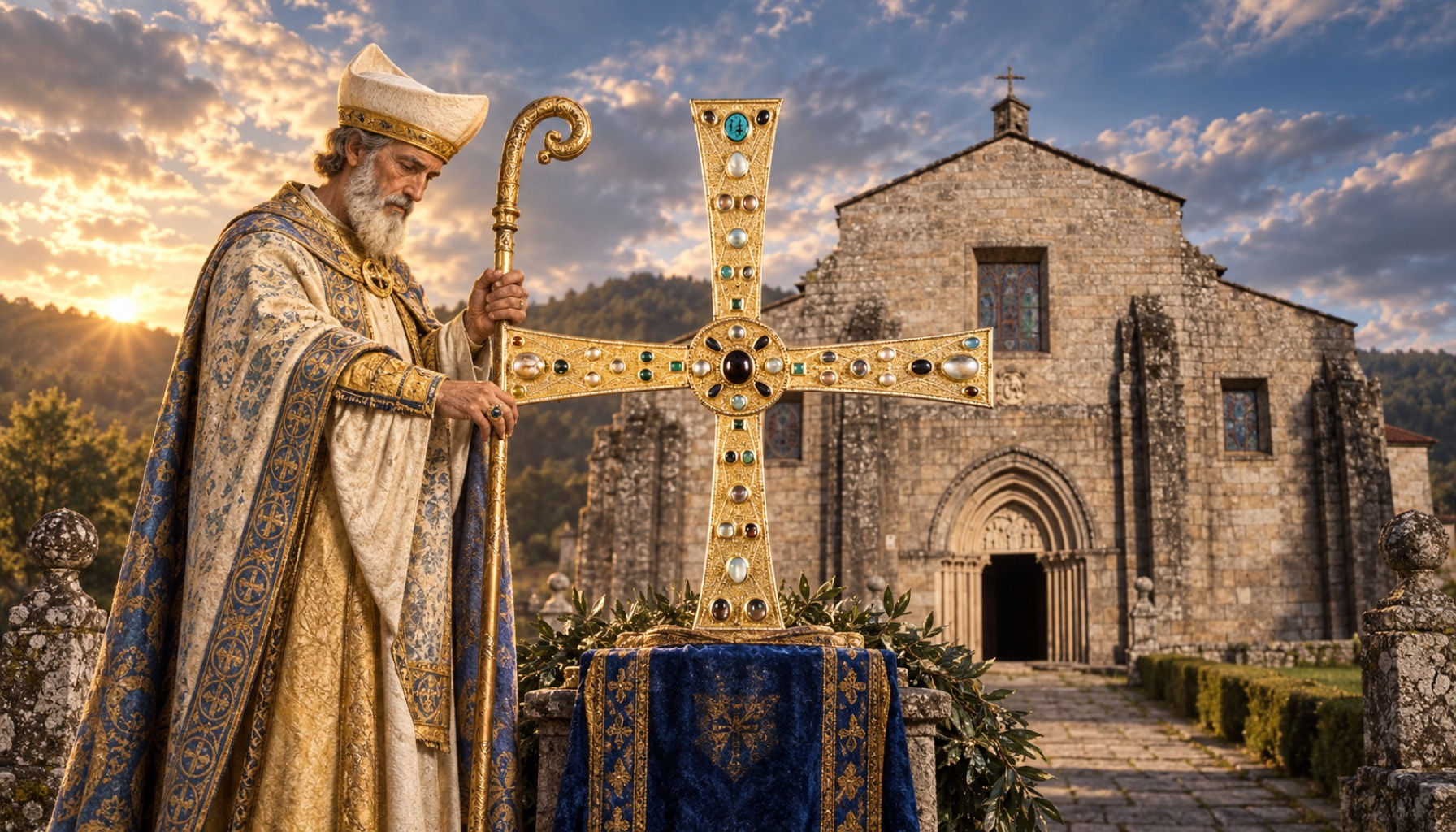 Bishop Teodomiro of Iria Flavia