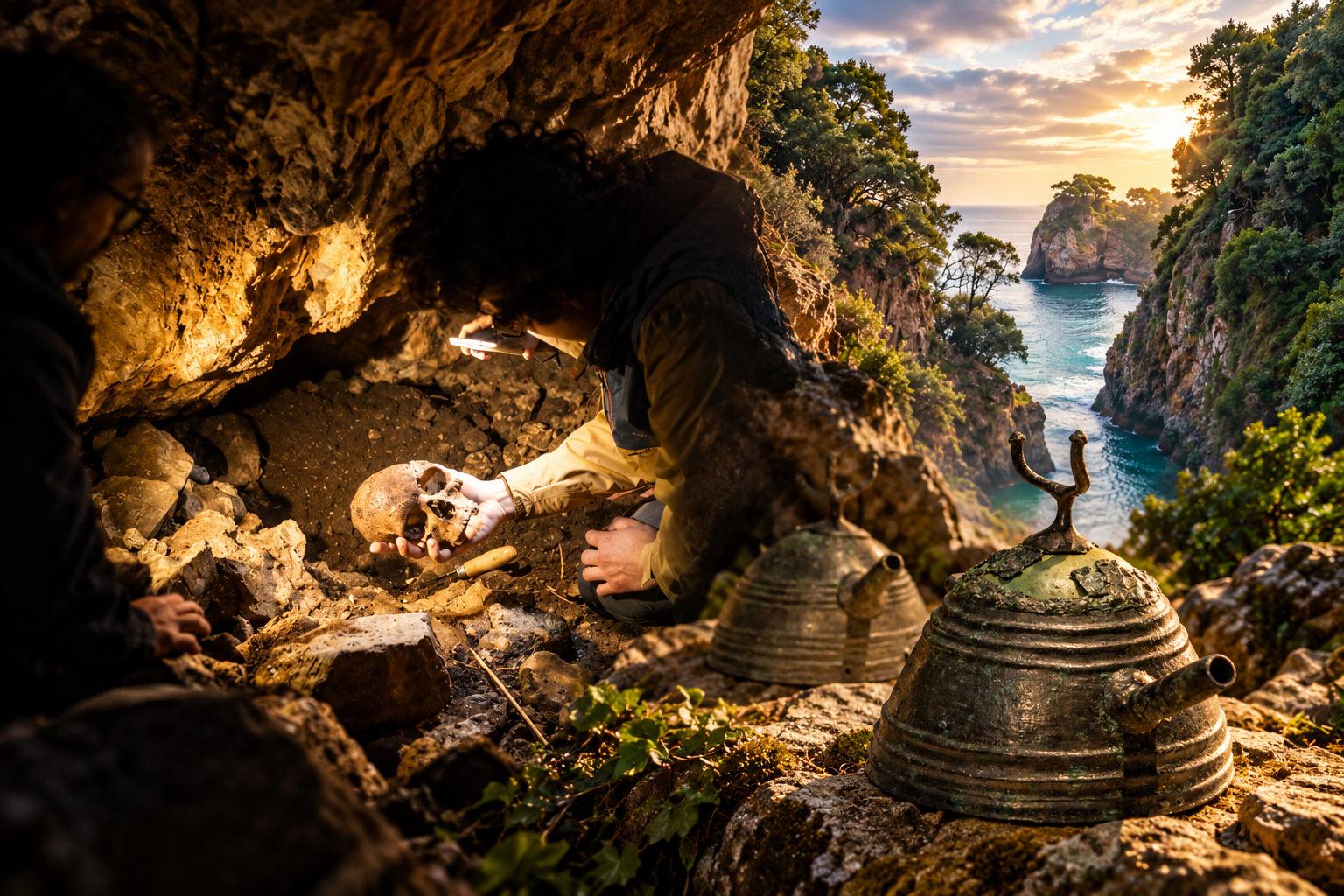 Iron Age Ritual Cave Burial in Asturias