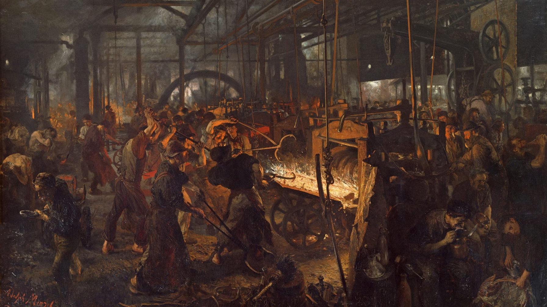 Genomic Evidence for Evolutionary Origins of the Industrial Revolution